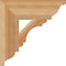 Ekena Millwork Olympic Traditional Rough Sawn Bracket, Western Red Cedar, 4"W x 14"D x 14"H BKT04X14X14OLY01RWR - alternate 2